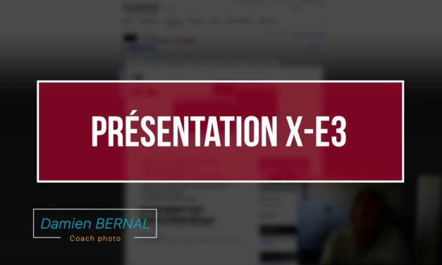 Annonce Fujifilm X-E3