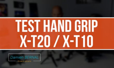 Test hand grip Fuji X-T20 / X-T10