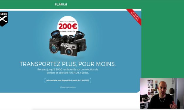 Promotion Fujifilm Printemps 2018