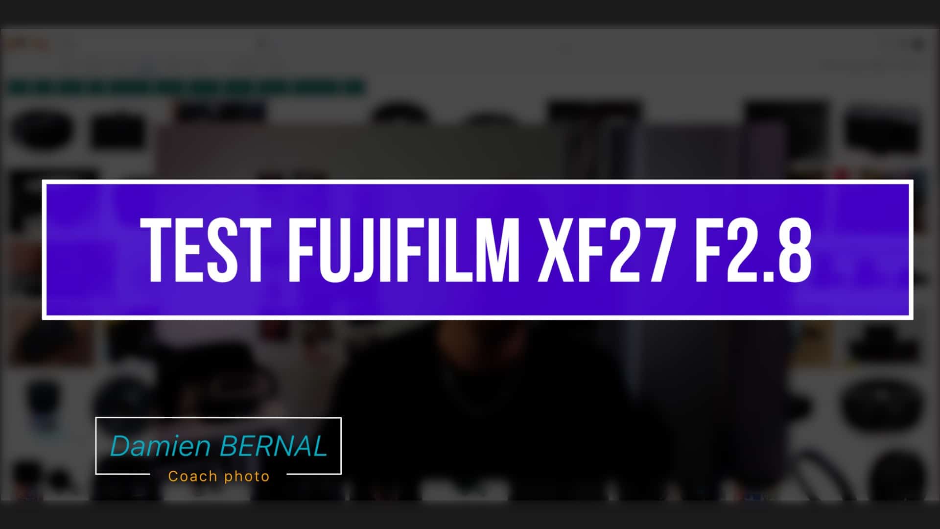Test Fujifilm XF 27 F2.8