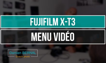 Fujifilm X-T3 : Menu vidéo