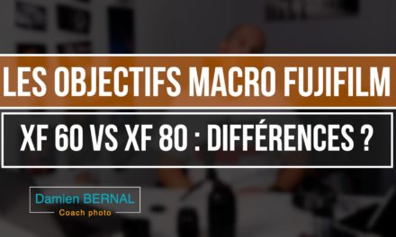 Comparatif XF60 2.4 vs XF80 2.8 : Les objectifs Macro