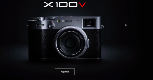 Nouveauté Fujifilm avec la sortie du X100v