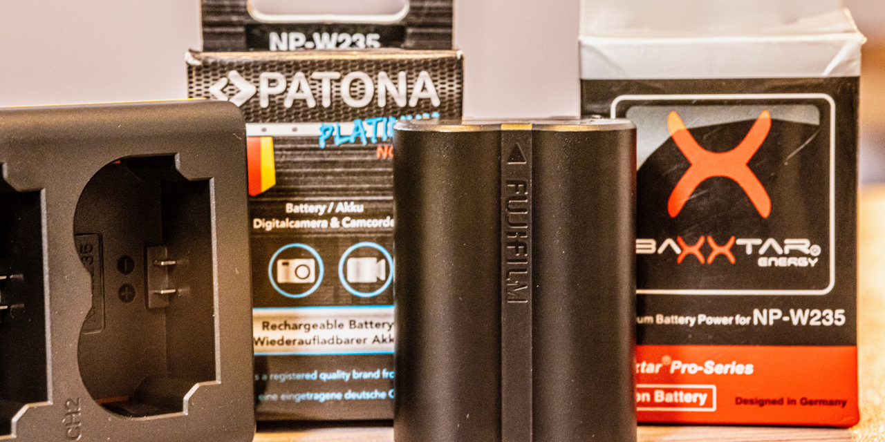 Comparatif batterie NP-W235 : la solution la moins chère pour votre X-T4
