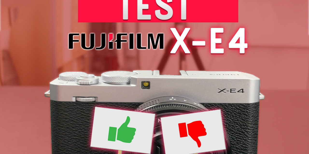 Test Fujifilm X-E4 : le plus petit des boîtiers APS-C