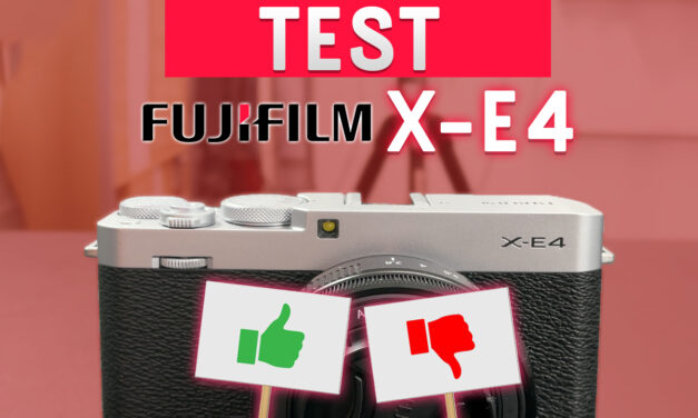 Test Fujifilm X-E4 : le plus petit des boîtiers APS-C